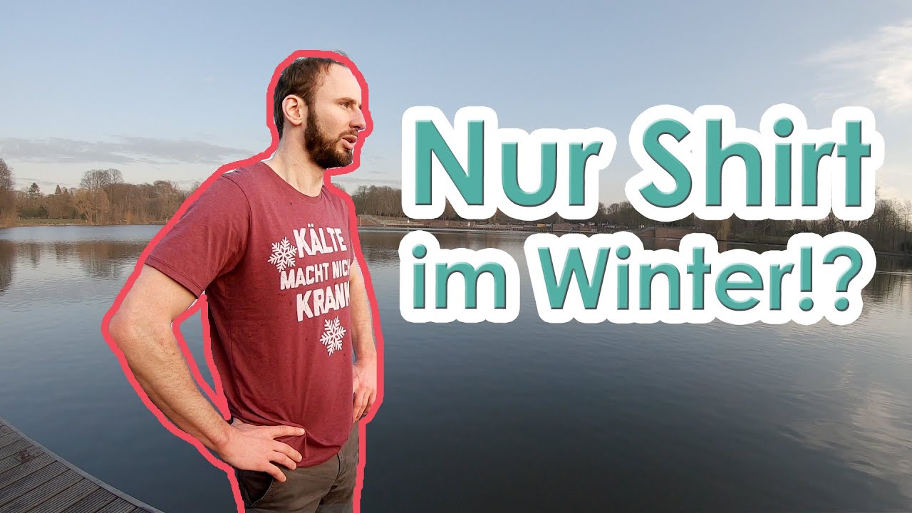 Tipp, um im Winter weniger zu frieren - Selbstexperiment