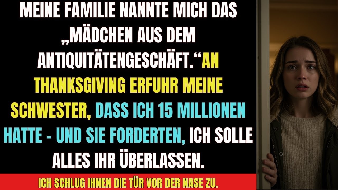 Meine Familie verlangte 8 Millionen – und ich sagte NEIN“