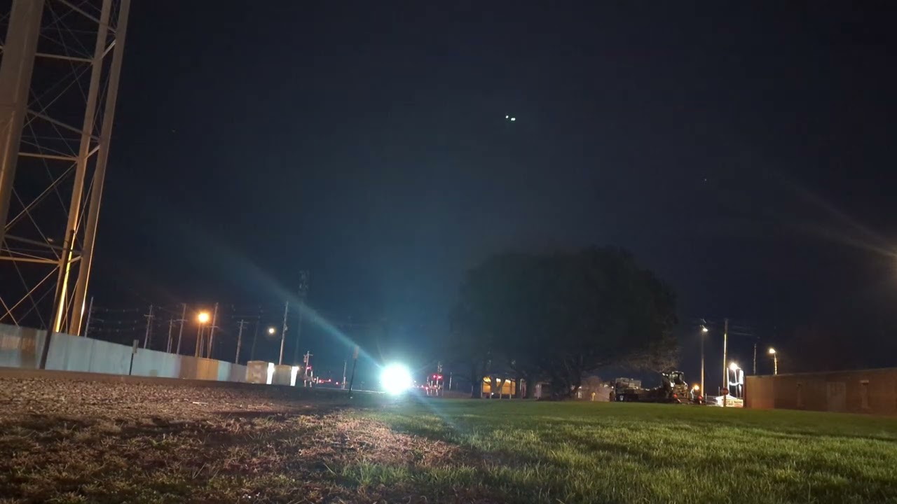 Amtrak at night #amtraktrain #railroad #train #amtrak