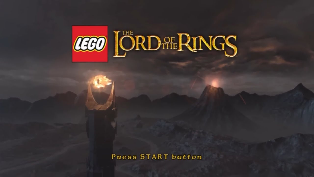 Main Menu/Title Screen | LEGO The Lord of the Rings