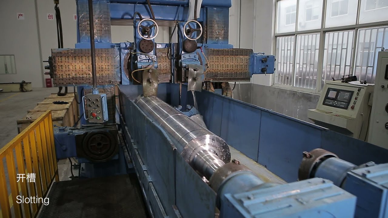 how the corrugated roller was made