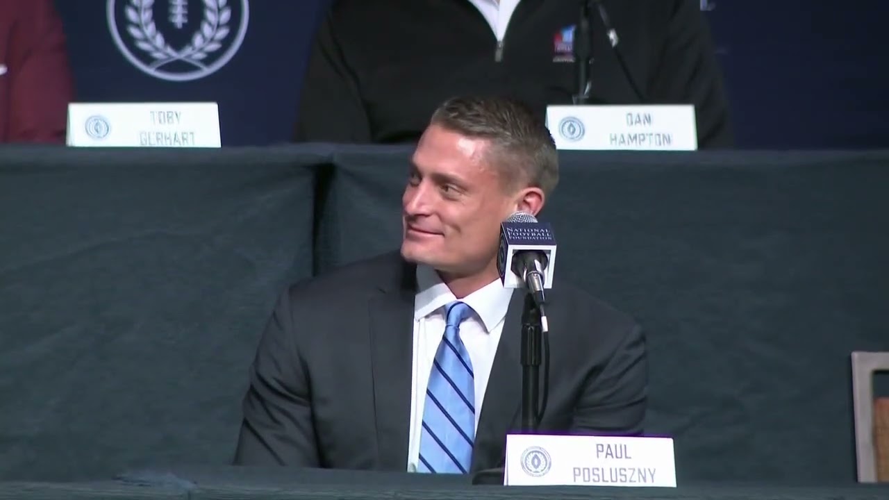Paul Posluszny, Penn State  - 2024 College Football Hall of Fame Press Conference