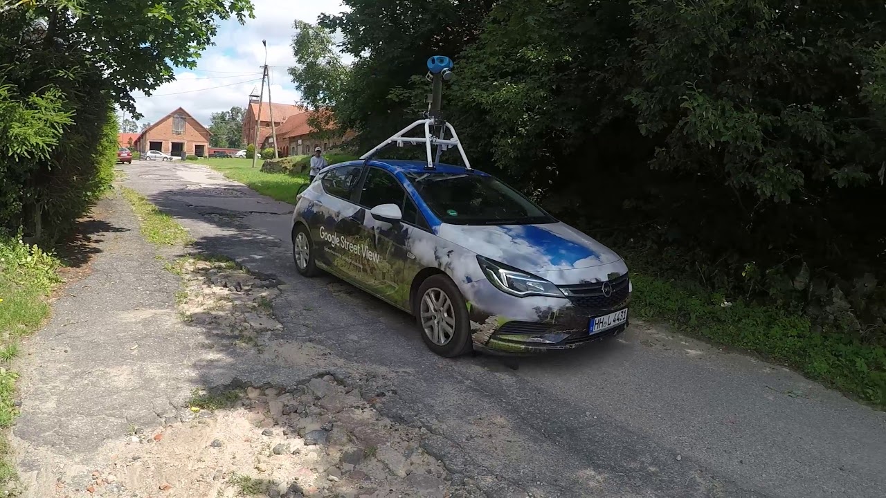 MTB OFFF 38 Vlog - Mazury, Żubry, samochód Google street view,  okolice Brożówki i Kruklanek
