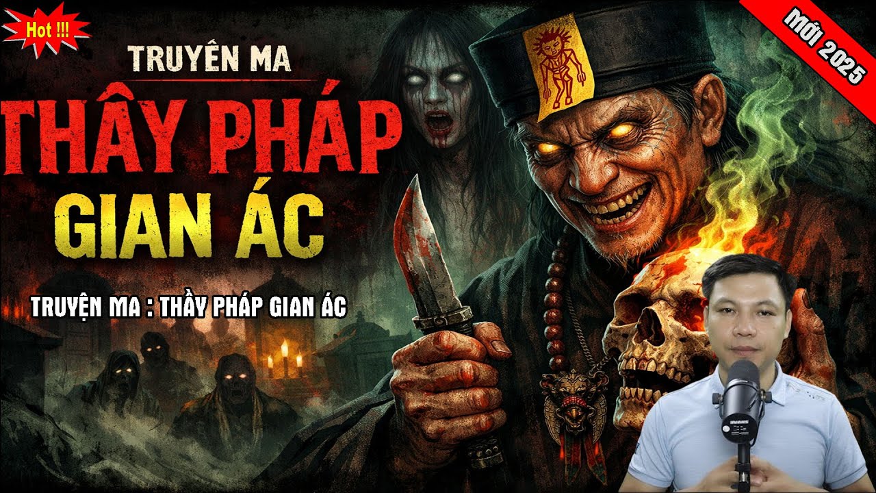 TRUYỆN MA : THẦY PHÁP GIAN ÁC | CHUYỆN MA MỚI MC ĐÌNH SOẠN