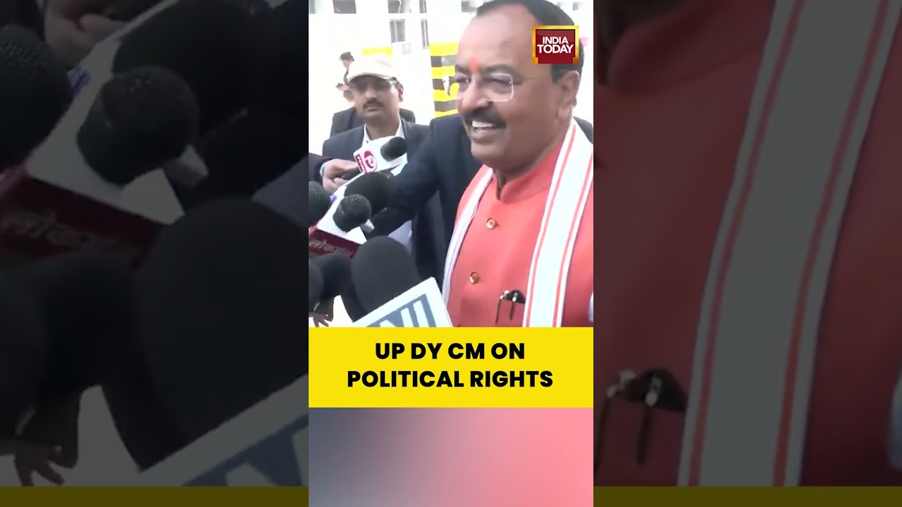 &ldquo;Every Party Has Equal Rights&rdquo;: UP Dy CM Maurya Hits Back at SP #uttarpradesh