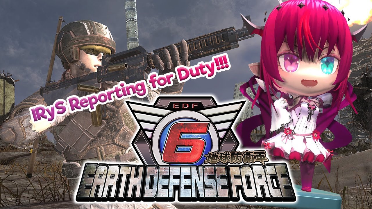 【Earth Defense Force 6】Commander IRyS Signing In! #edf6