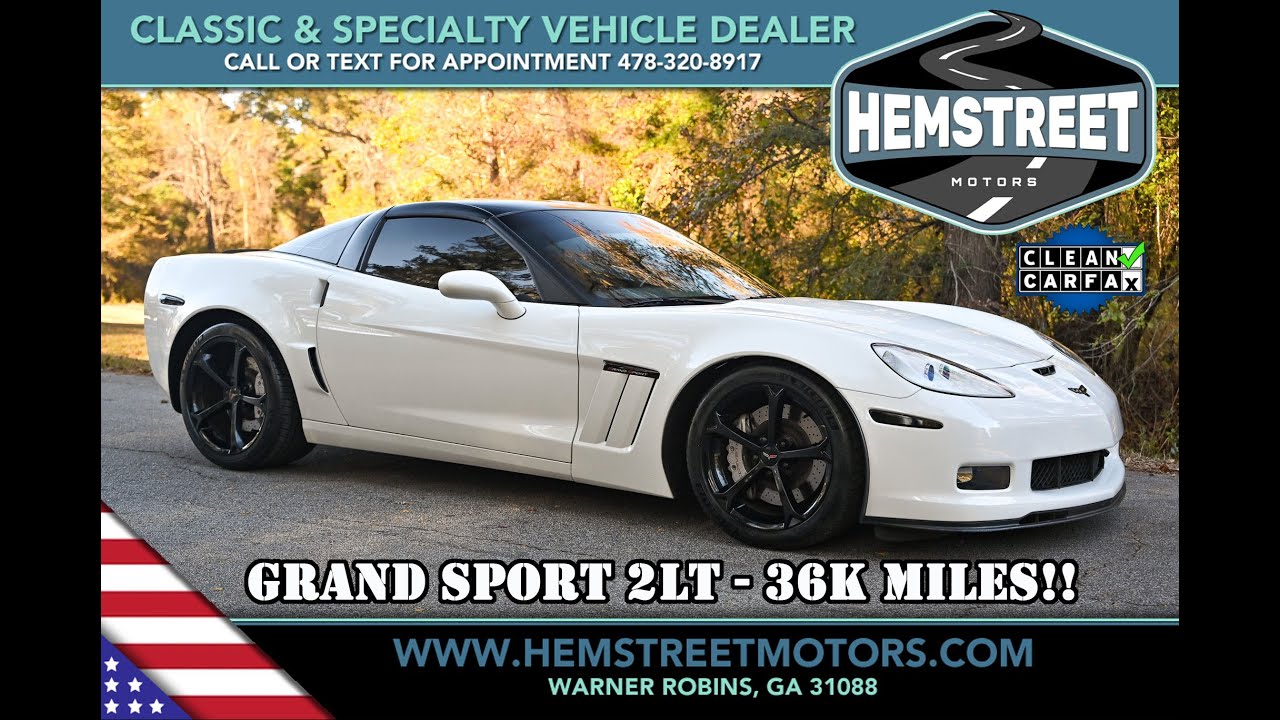 2012 Corvette Grand Sport 2LT 36k miles VERY NICE - For Sale by Hemstreet Motors!