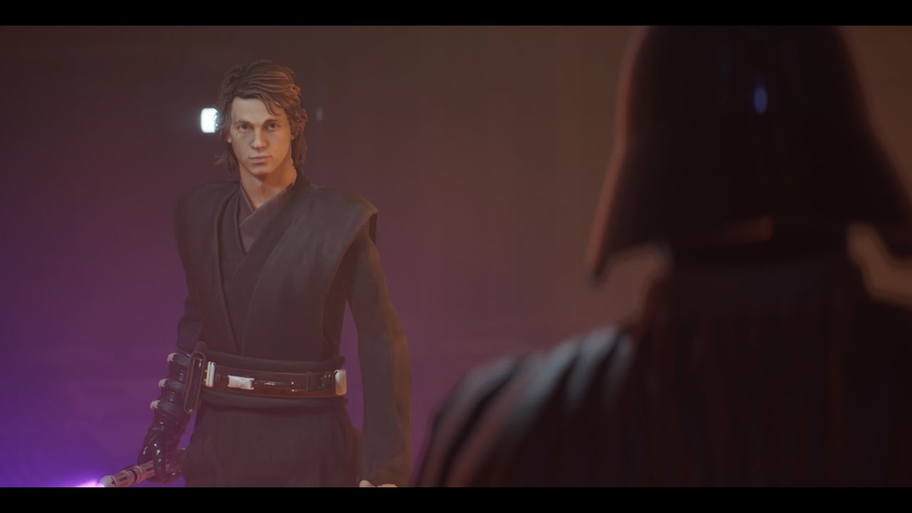 Darth Vader Destroys Anakin Skywalker