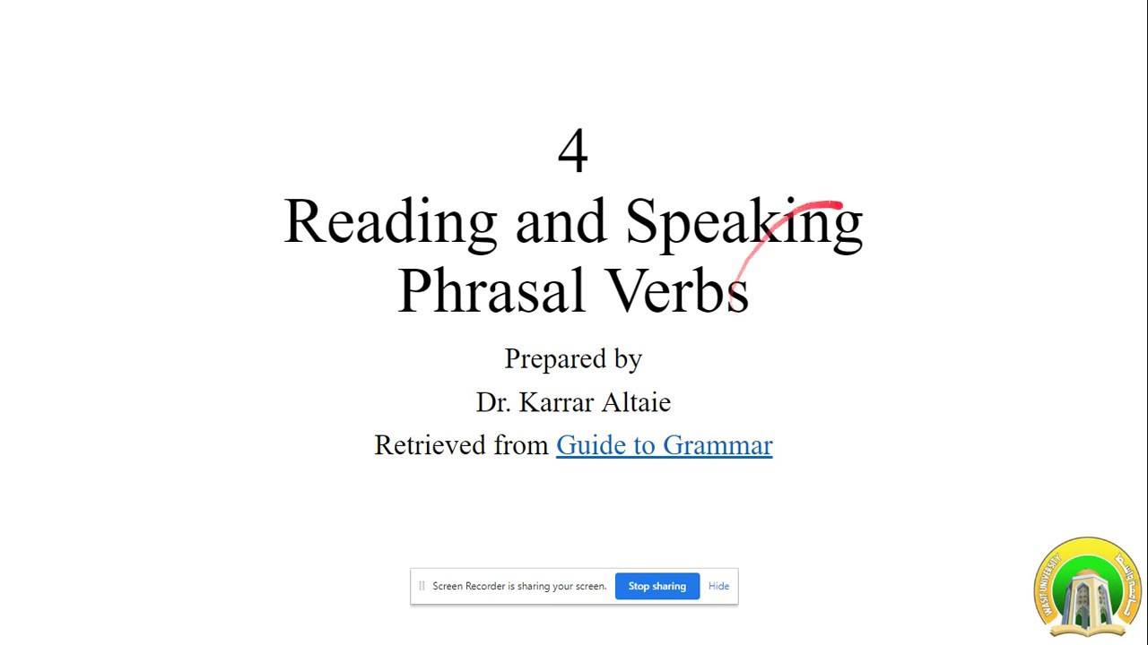 Lecture Three for Freshmen/ المحاضرة الثالثة لطلاب الصف الاول