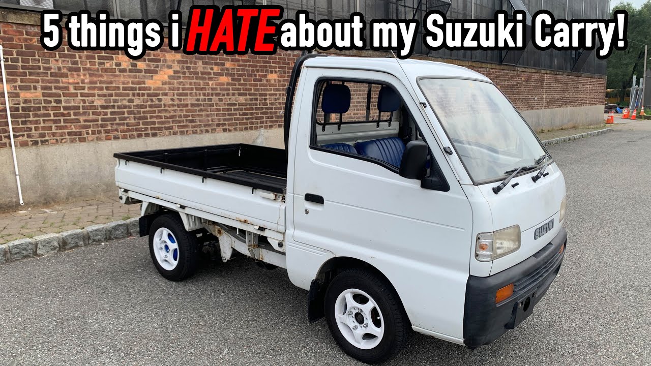 5 вещей, которые я НЕНАВИЖУ в своём кей-траке! (Suzuki Carry)