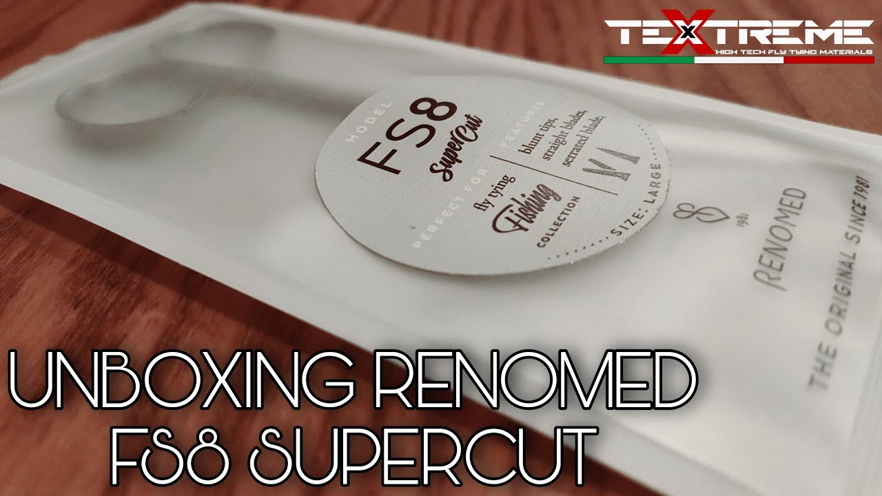 Unboxing RENOMED Large Scissors SuperCut FS8