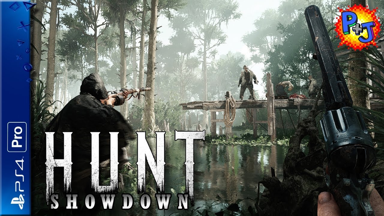 Let's Play Hunt: Showdown PS4 Pro | PvP Battle Funny Gameplay | Console Co-op Multiplayer (P+J)