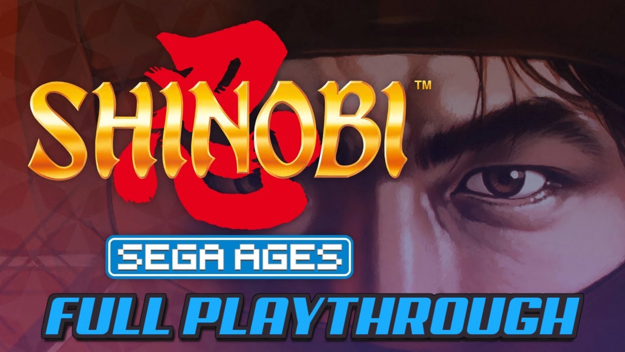 [4K] Shinobi (1987) - Full ARCADE Playthrough | No Commentary