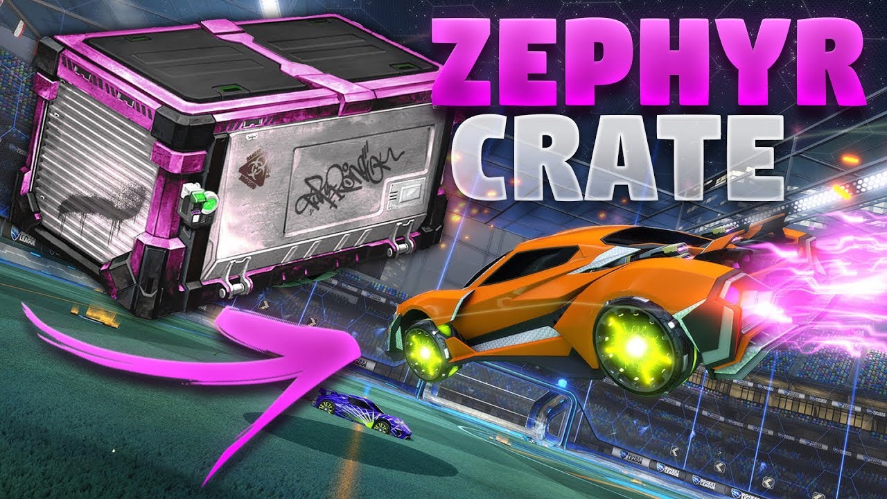 New 'Zephyr Crate' On Rocket League