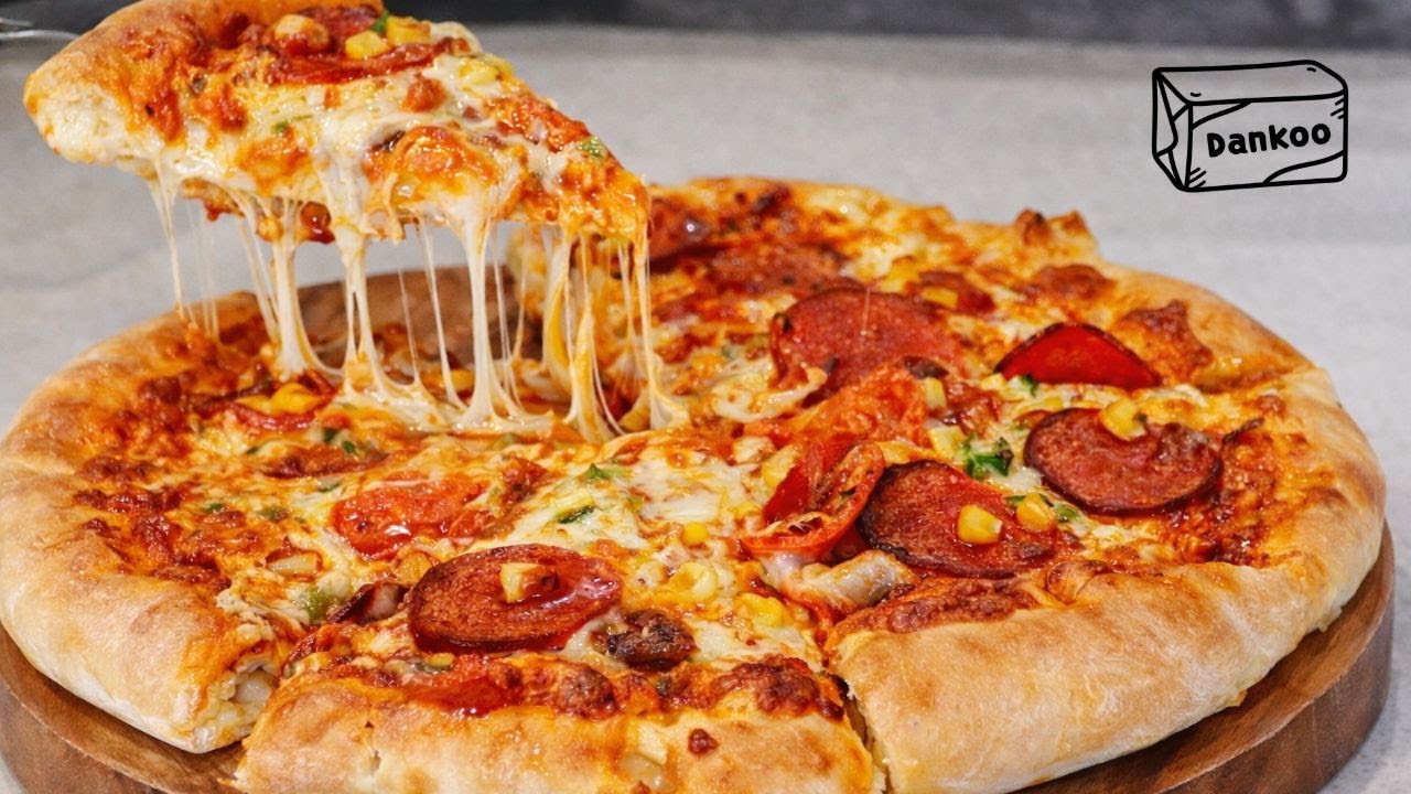 Pizza ASMR 🍕 | No Talking Cooking Sounds 피자 굽는 소리