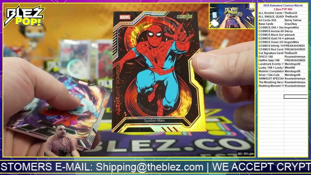 2025 Kakawow Cosmos Marvel 2 Box BREAK Pick Your Parallel Set #90