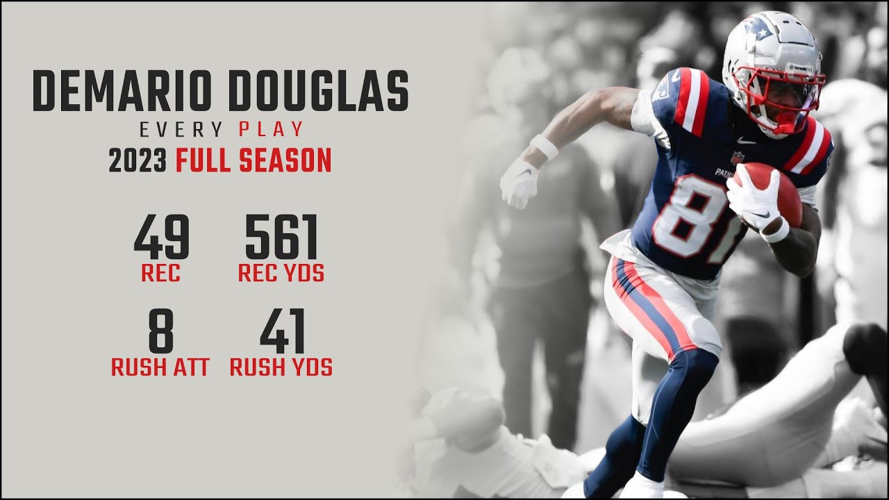 Demario Douglas 2023 Highlights | Every Target and Catch