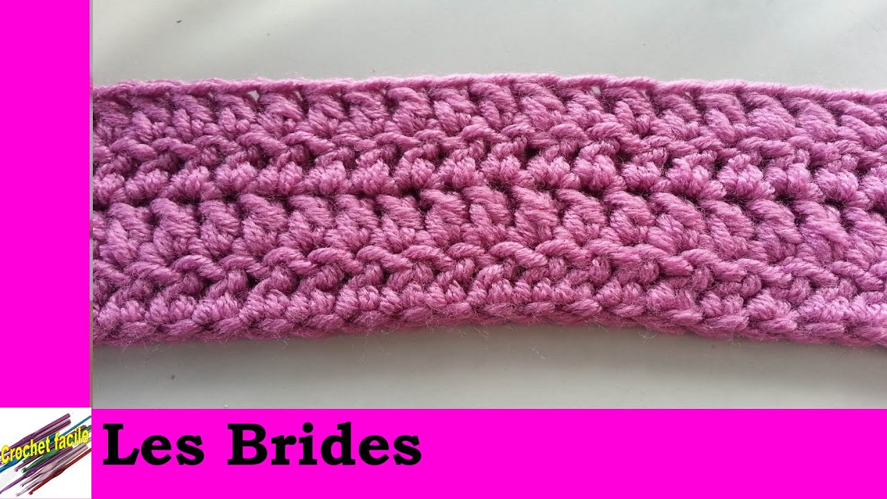 Technique de crochet : la bride
