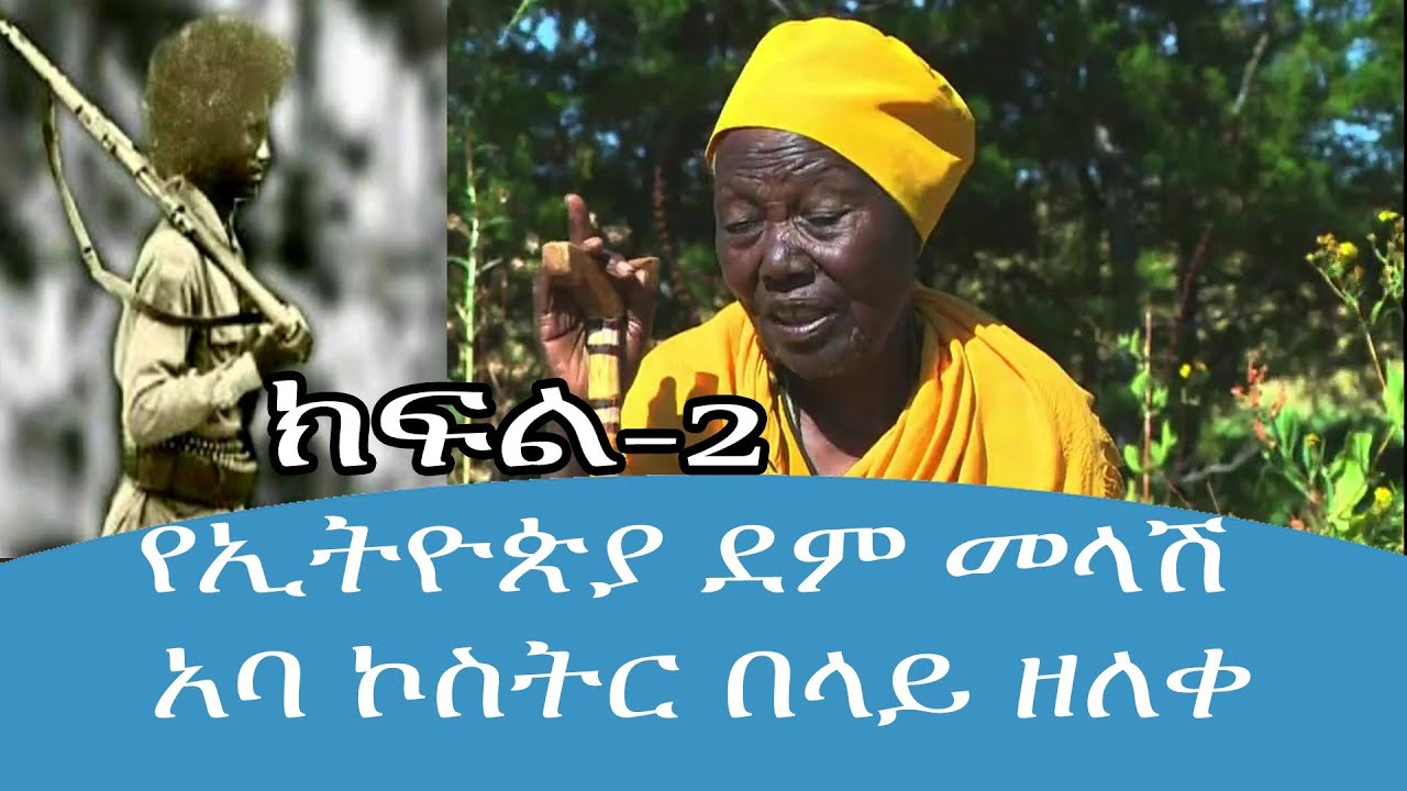 የኢትዮጵያ ደም መላሽ አባ ኮስትር በላይ ዘለቀ ክፍል-2