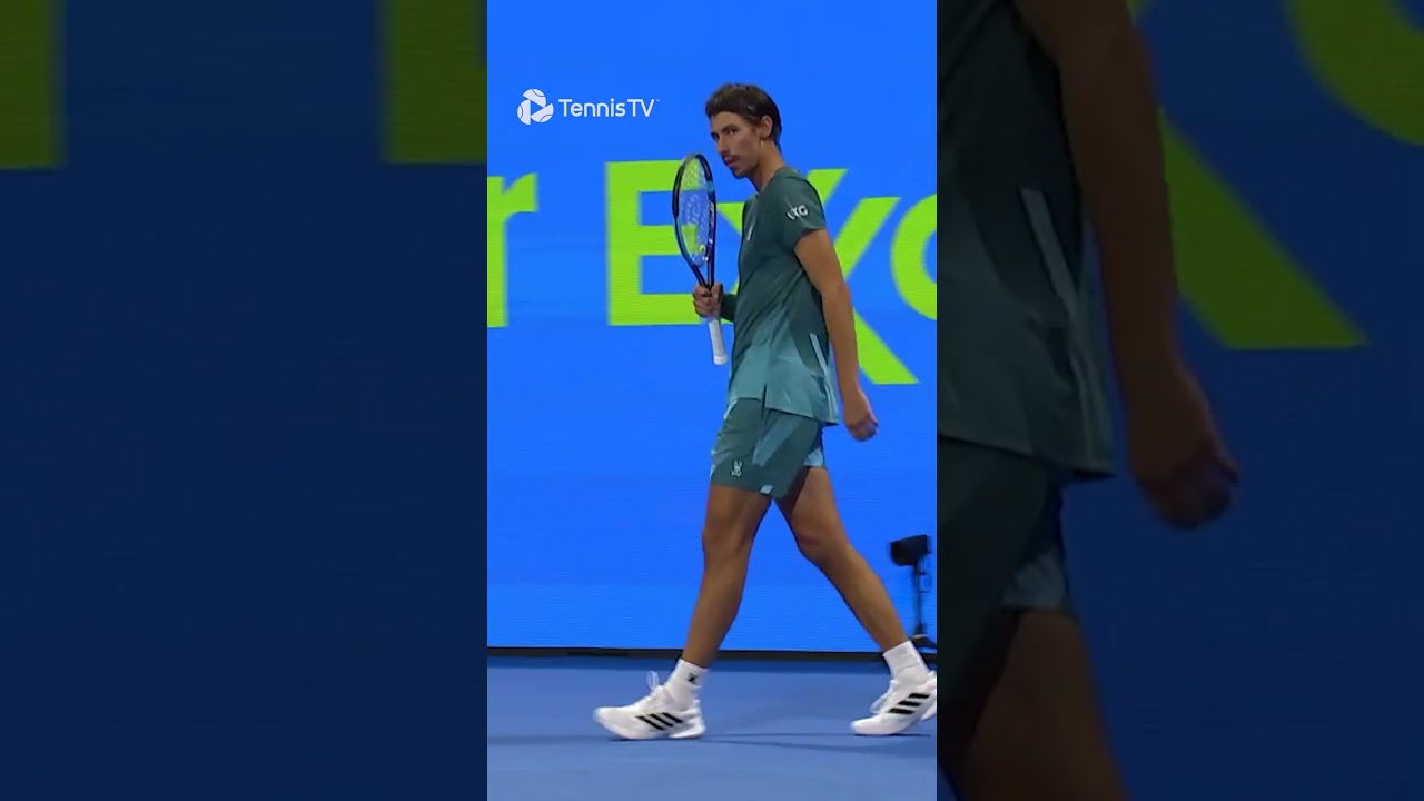 Brutal Shotmaking In Sinner vs Popyrin Second Set 🥵