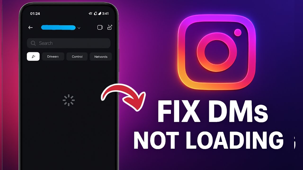 Исправление проблемы с отображением или загрузкой личных сообщений в Instagram | Не вижу сообщени...