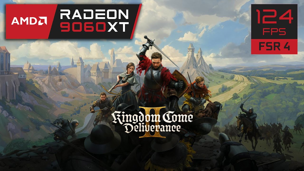RX 9060 XT 16GB - Kingdom Come: Deliverance II | 1080p / 1440p / 4K / 8K Benchmark (Ultra Settings)