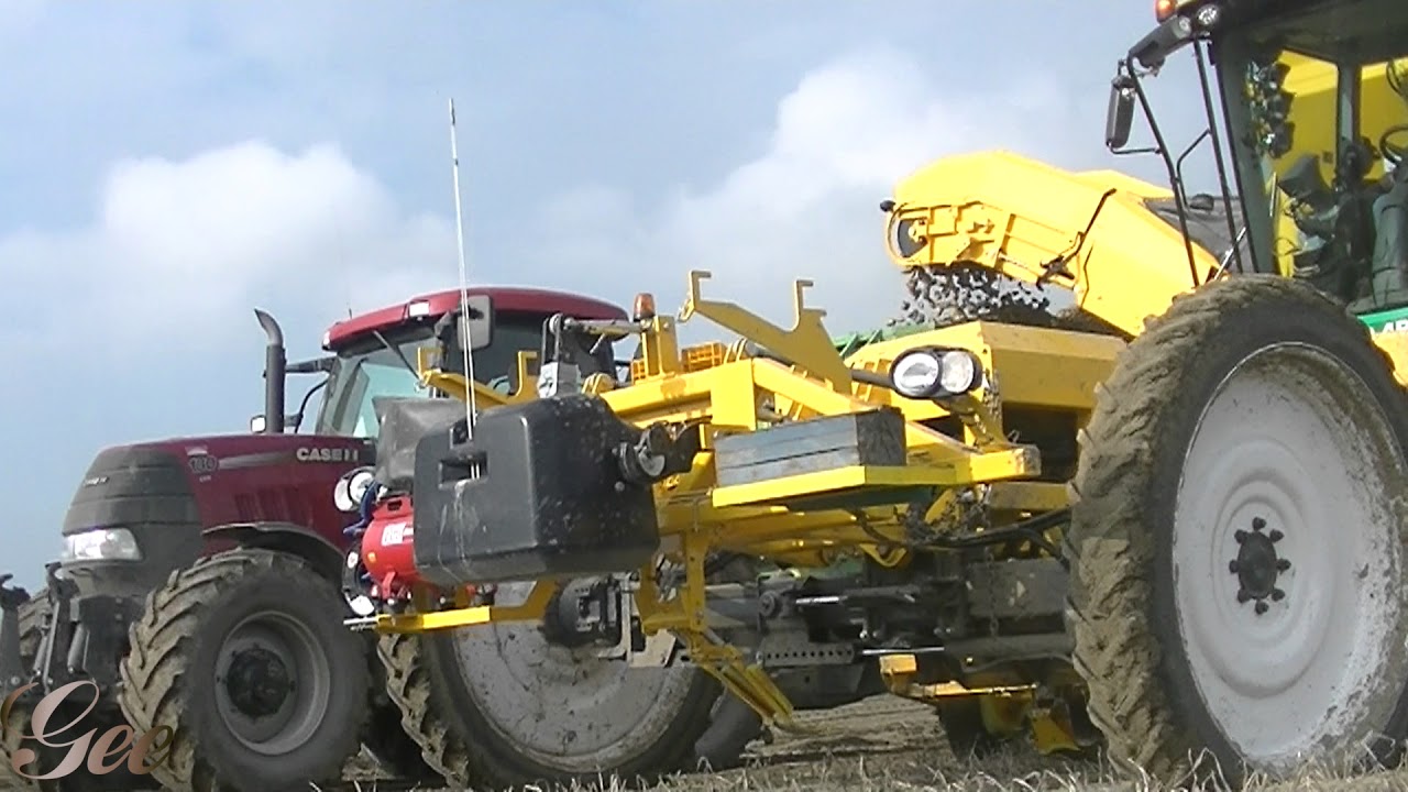 Aardappels rooien met de nieuwe Ploeger AR-4BX, Bakker Bierum, 2017