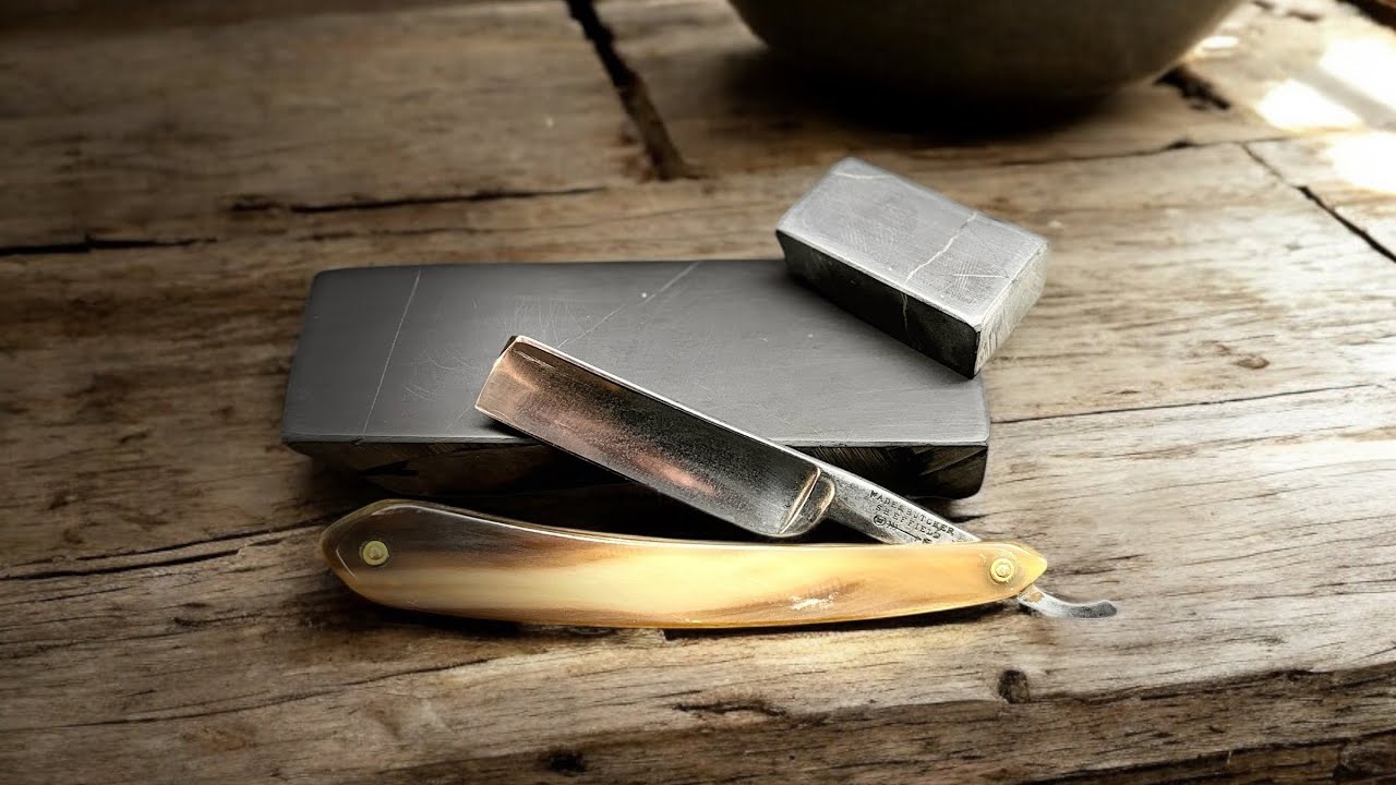 Straight Razor Honing - Nakoda Black Diamond 🇨🇦 Canadian Novaculite RFACo.