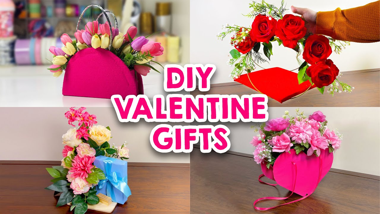 4 Beautiful Valentine Gifts DIY