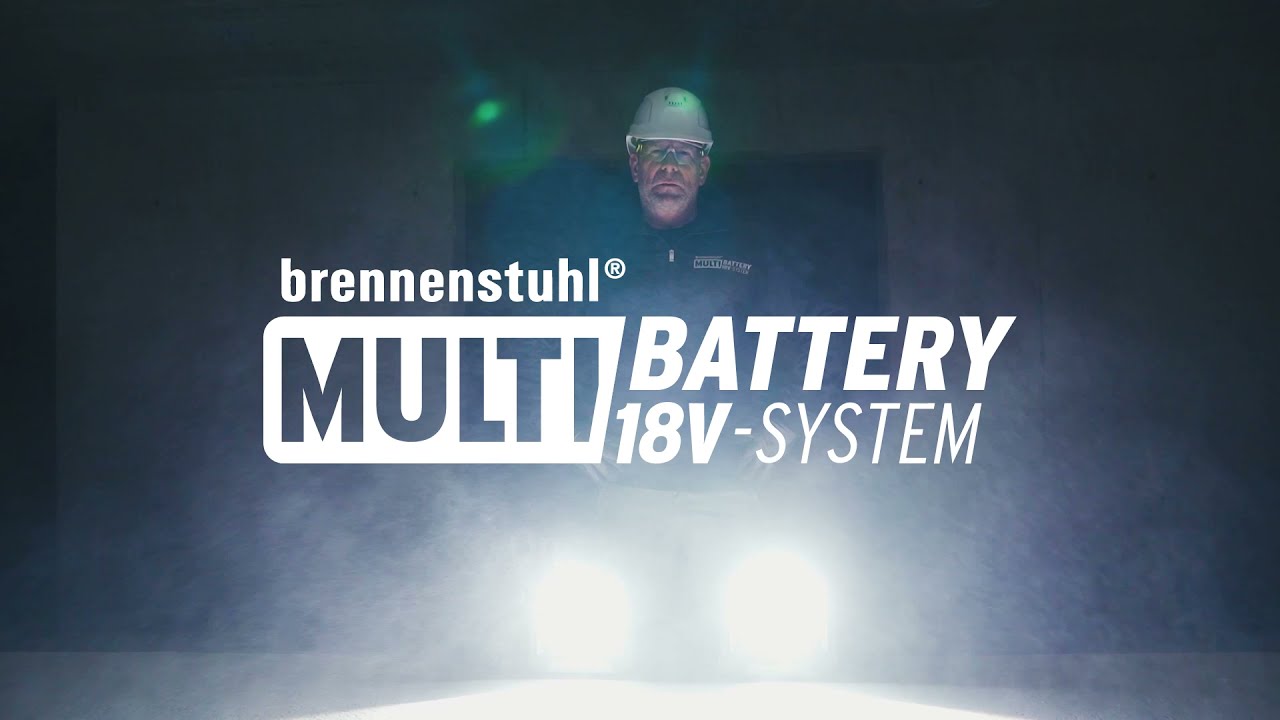brennenstuhl&reg; Multi Battery 18V-System Arbeitsstrahler