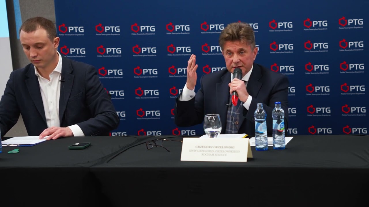 Debata Gospodarcza kandydatów na prezydenta miasta Siedlce (02.04.2024)