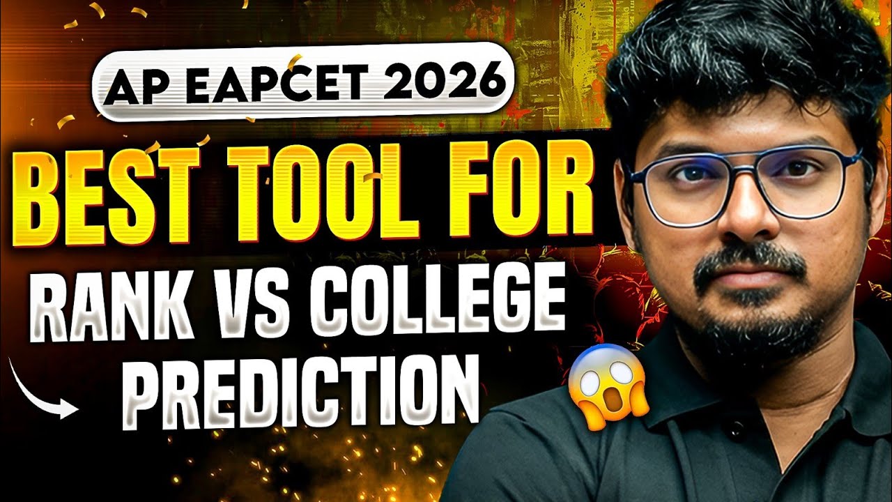 AP EAPCET Rank vs College Telsukodaniki Best Tool | Web Options Priority Order | Counselling 2026