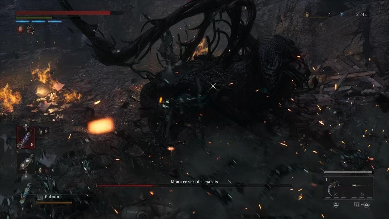 Lies of P Vs Boss Monstre Vert