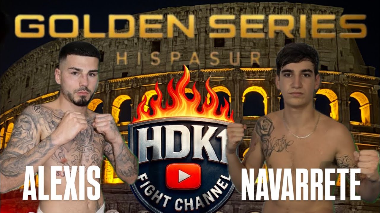 Navarrete VS Alexis  Golden Series Pura Accion Combatazo!!!