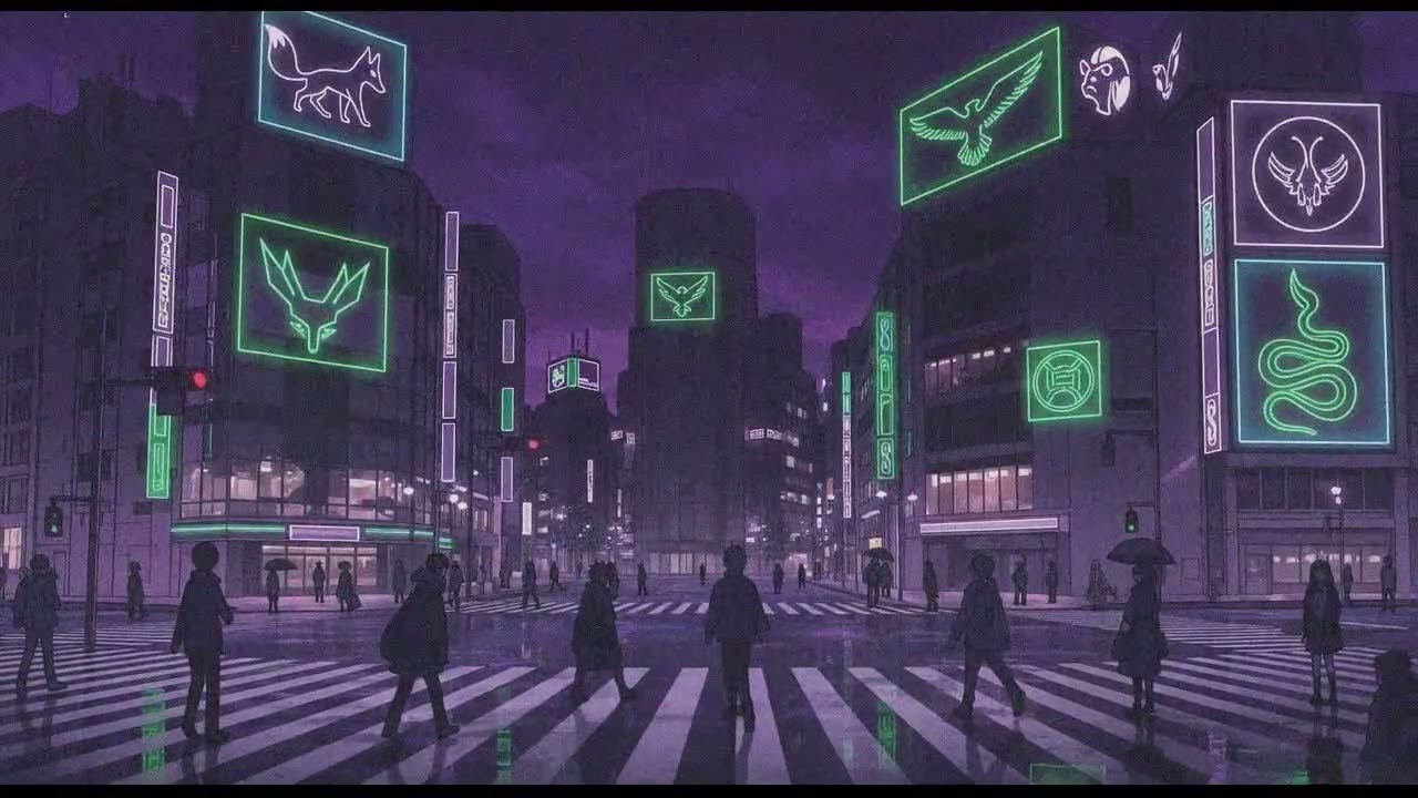 Dynamous Paws - Neon Crossroads