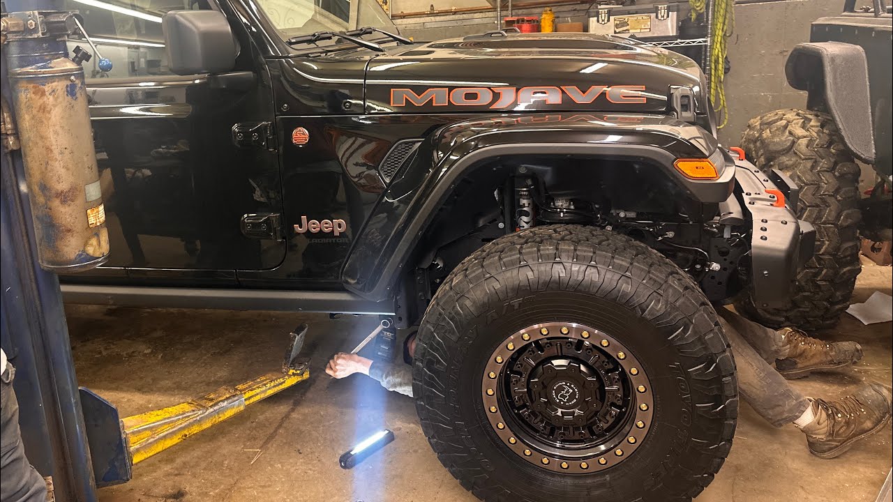 Jeep Mohave Gladiator 3” JKS Lift Install Part-1