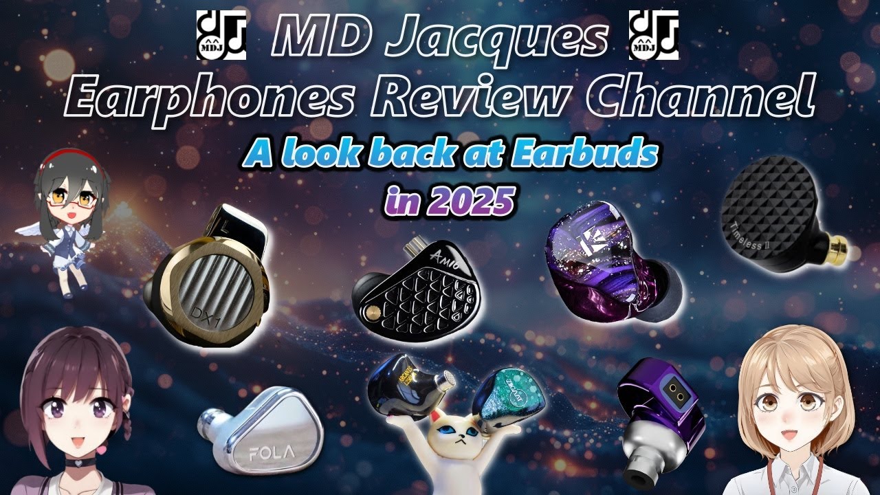 MD Jacques イヤフォンレビューChannel 2025 振り返り
