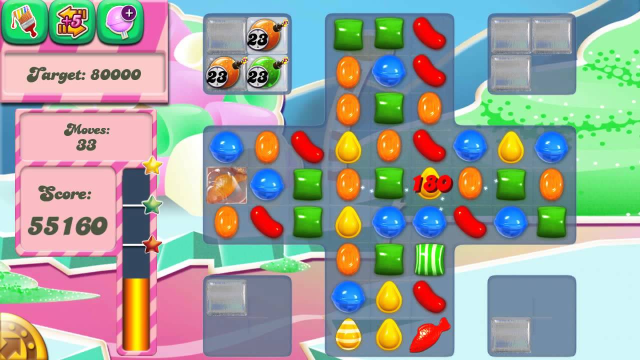 Candy Crush Saga Level 258 No Boosters