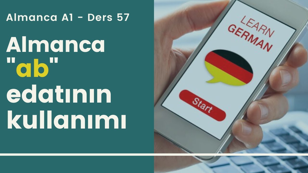 Almanca A1 Ders 57: Almanca 