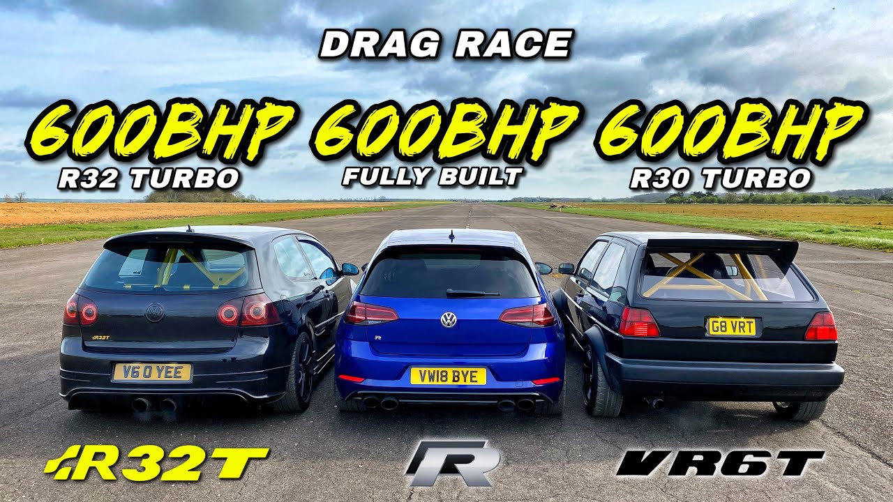 GOLF R EVOLUTION.. 600HP GOLF R v 600HP MK2 GOLF v 600HP R32 TURBO