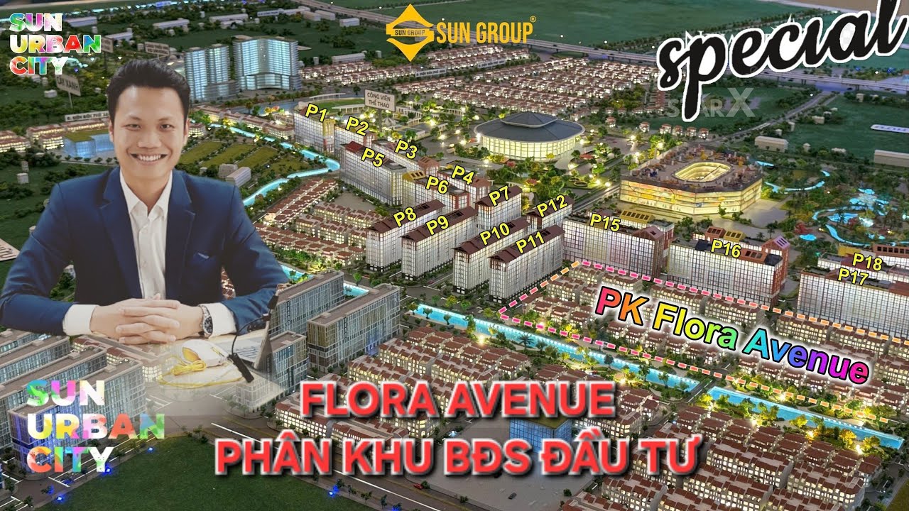 Flora Avenue | D&ograve;ng BĐS đầu tư ổn &aacute;p tại Sun Urban City