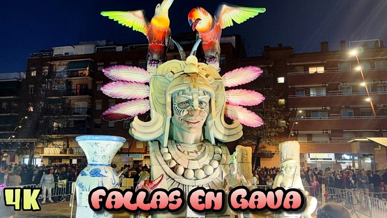 Mascleta 🎆 Crema de la Falla de Gava 2024 Barcelona 4K 🇪🇸