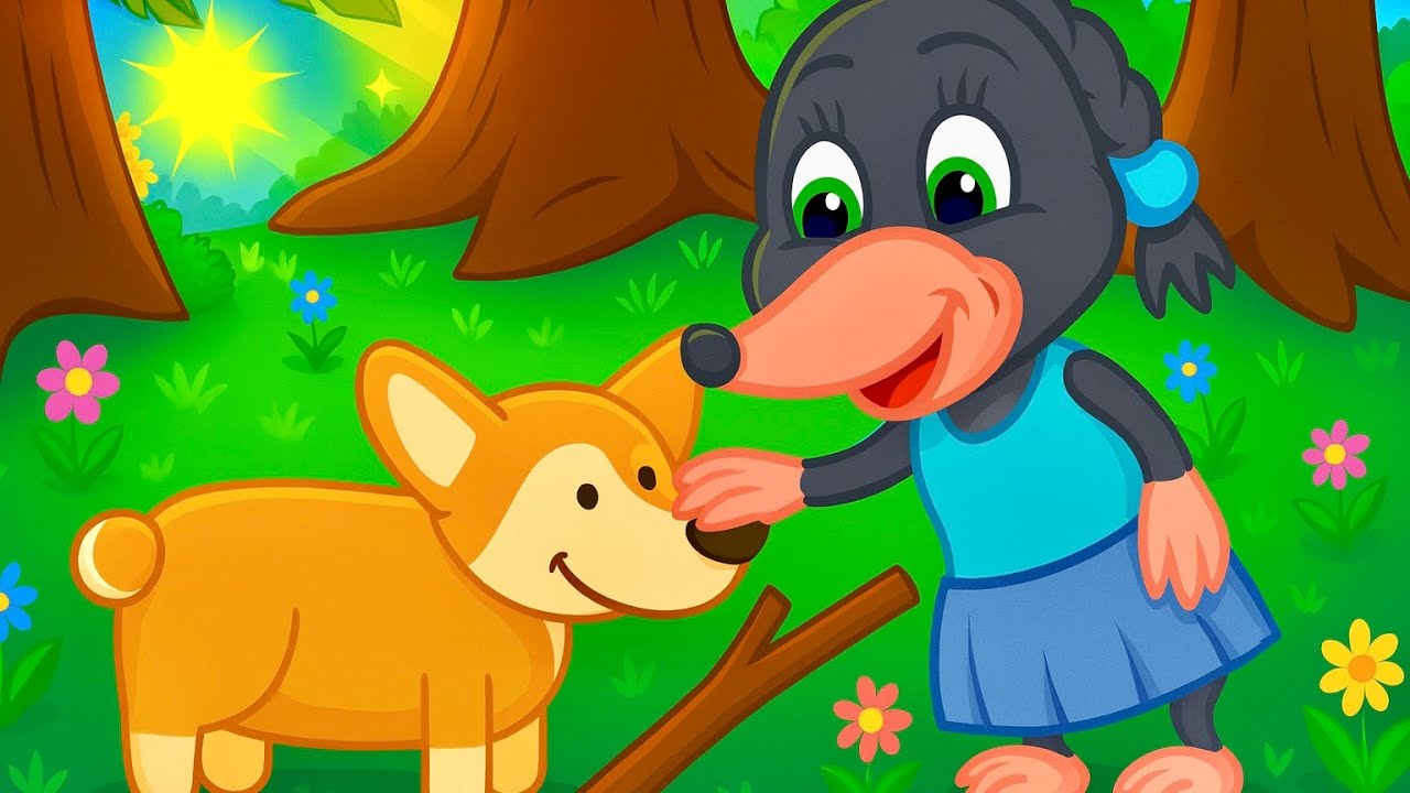 Benny Mole em Português Brasil - BUSCA O GRAVETO! 🐶🪵🐾 Desenho Infantil 4K