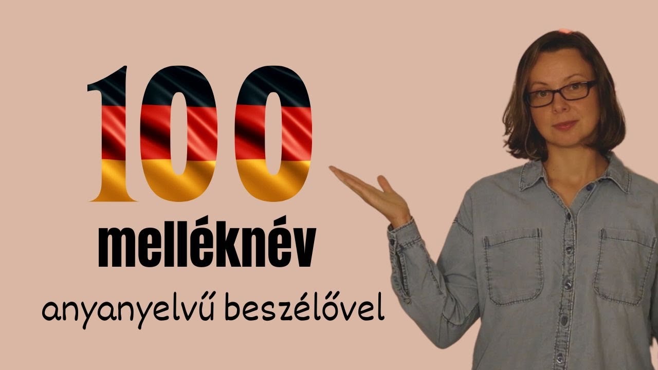 100 melléknév - Német hanganyag a1 I Anyanyelvű beszélővel
