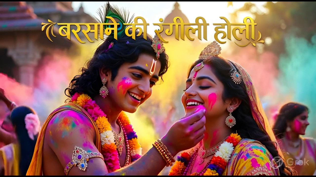 बरसाने की रंगीली होली 2026 | Radha Krishna Holi Bhajan | Braj Ki Hori Special | DevAI Darshan