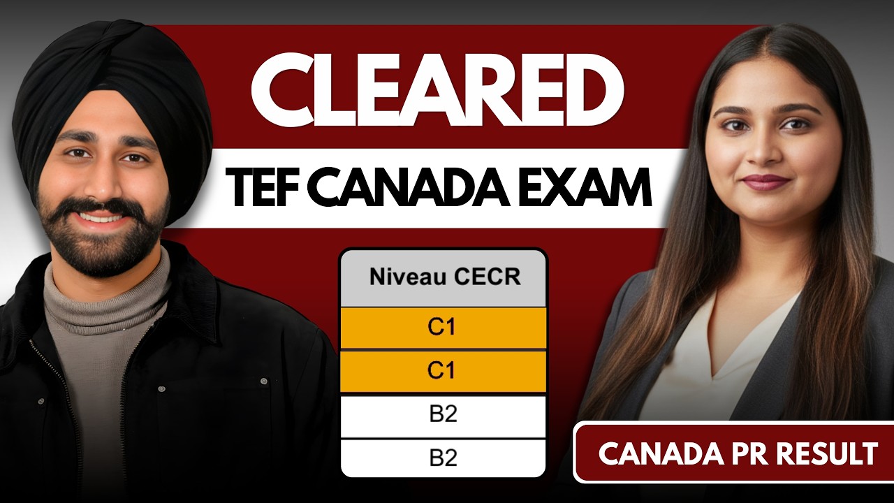 How Gagandeep Kaur got C1 in TEF Canada Exam | Canada PR | French With Harman