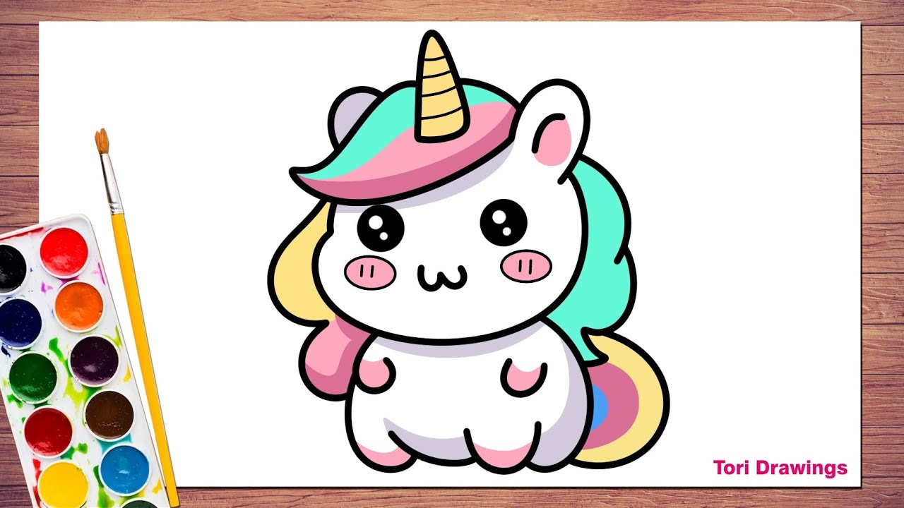 How to Draw Unicorn | Unicorn Drawing | Step by Step Unicorn Drawing