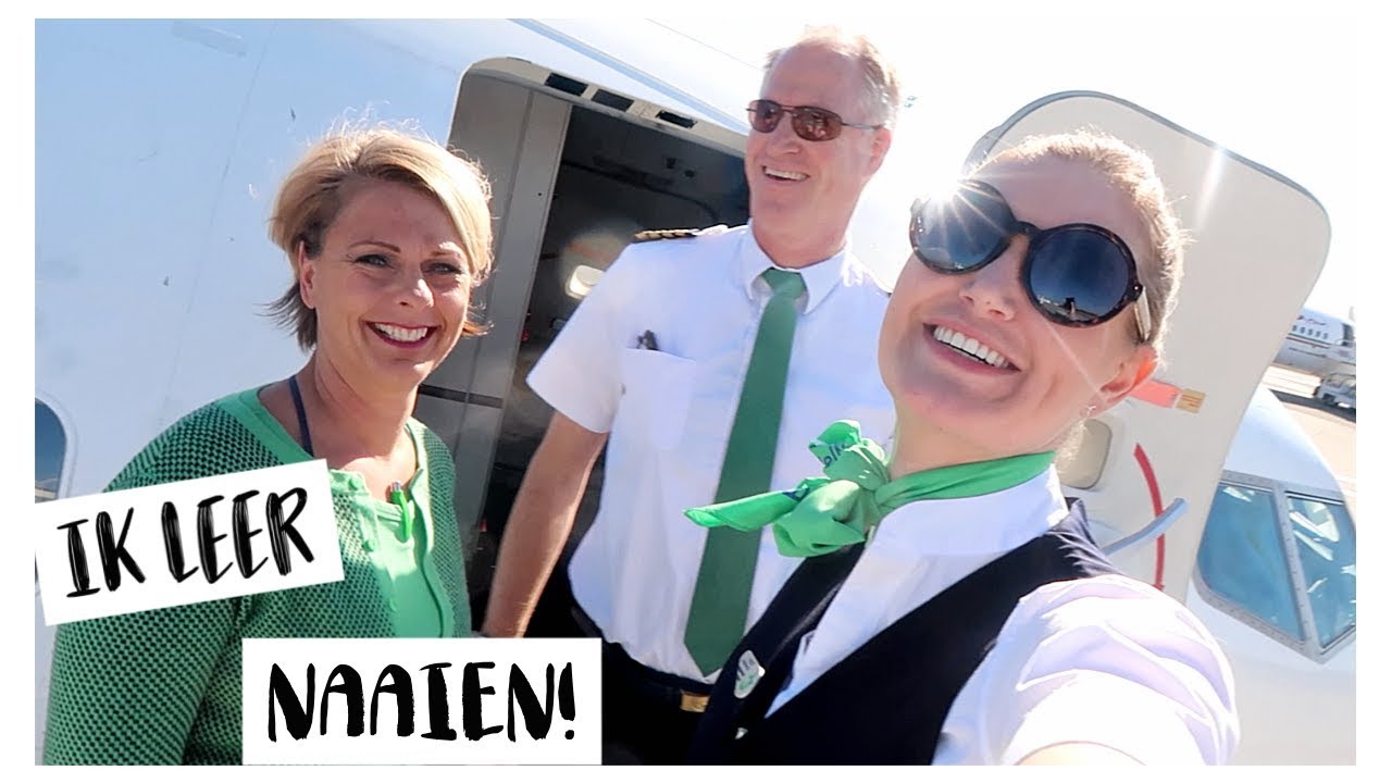 DEZE STEWARDESS IS ZO MOE & GEEN PRIVACY #VLIEGVLOG 16 | Diesna Loomans
