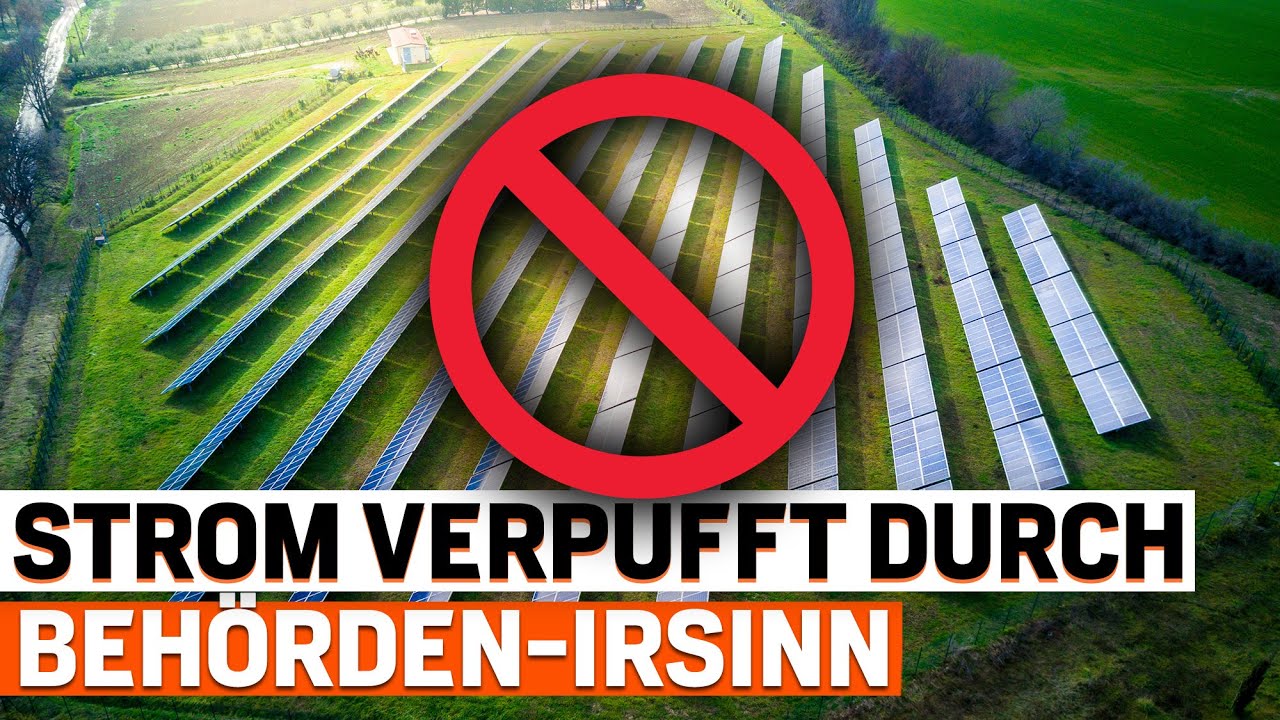 Schleppender Netzausbau: Überschüssiger Solarstrom darf nicht gespeichert werden