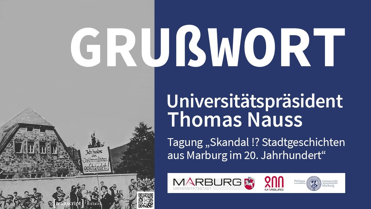Thomas Nauss - Grußwort